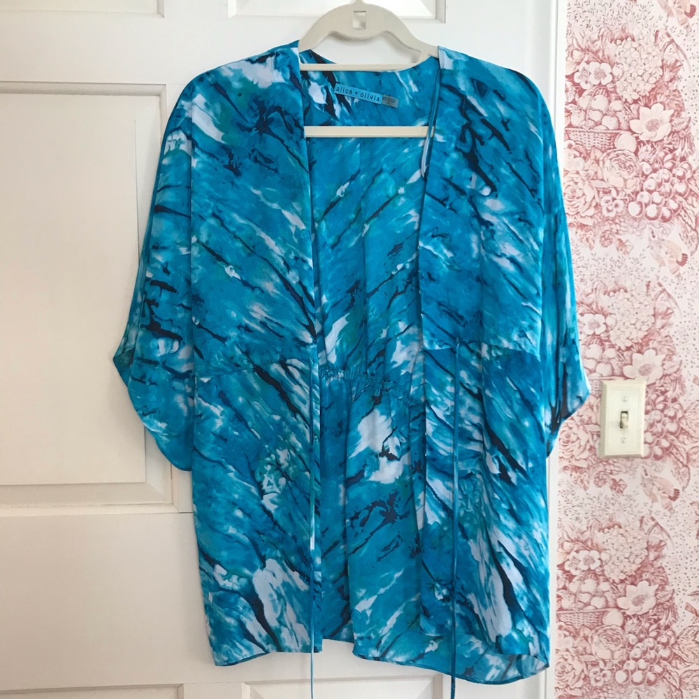 Alice and Olivia kimono shirt